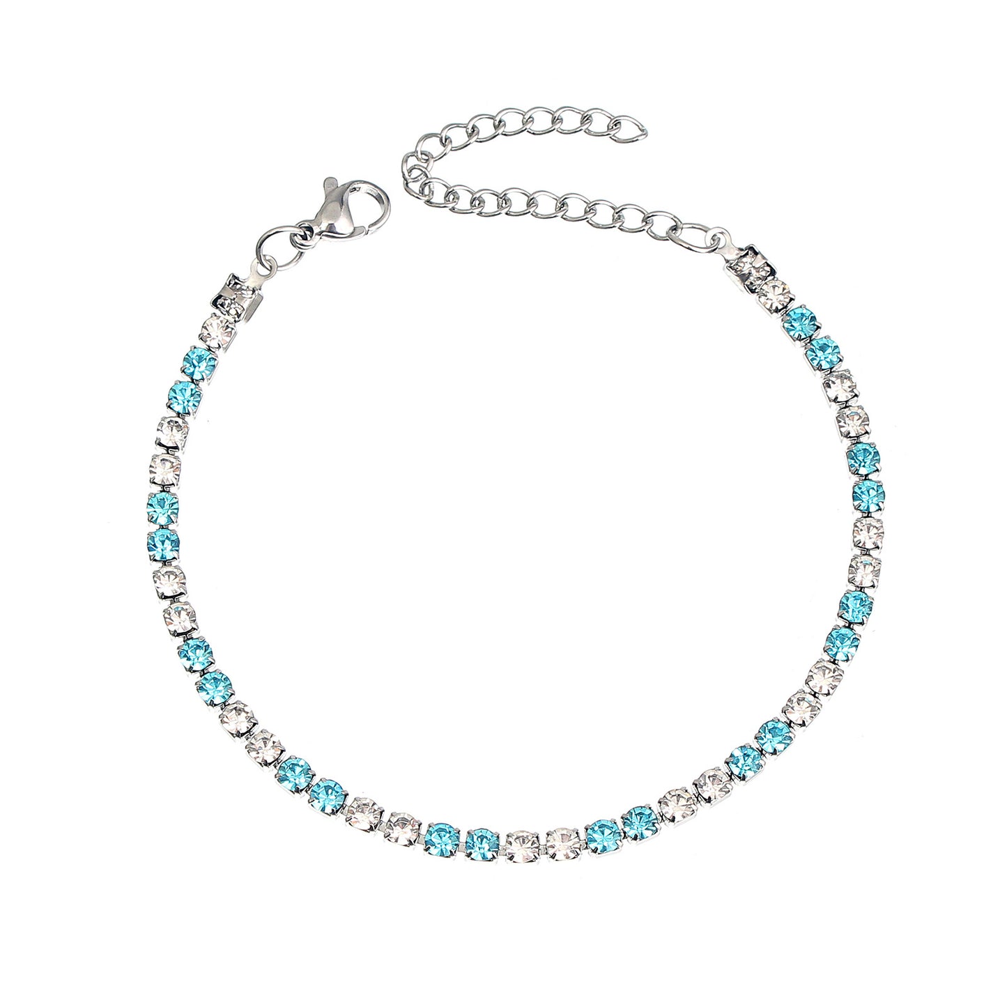 Bracciale Lady Brillante Azzurro