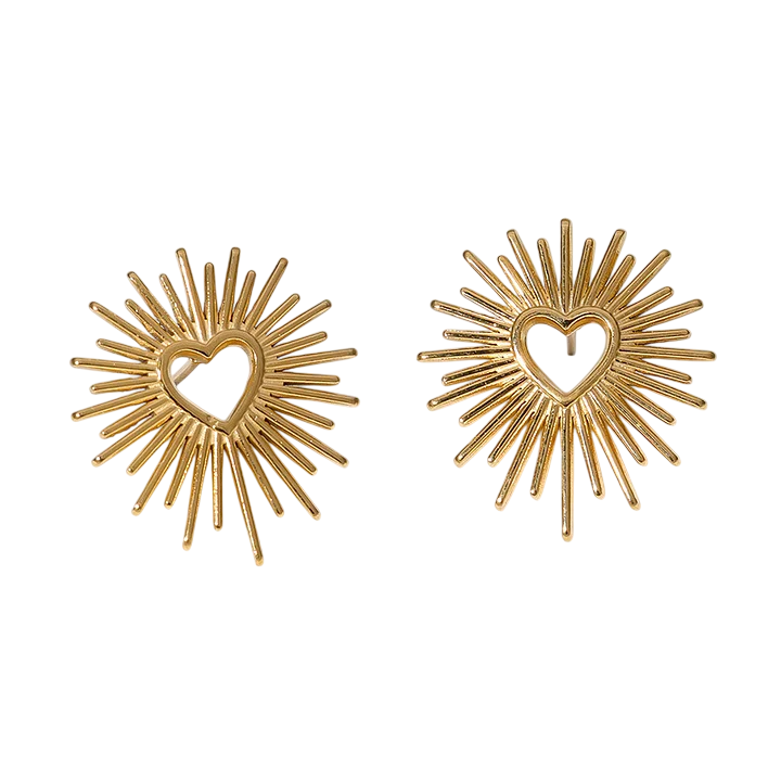 Orecchini con forma cuore