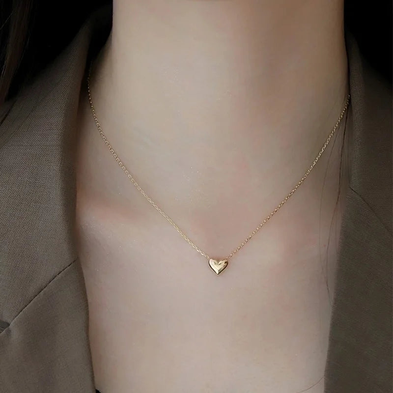 Collana con ciondolo a forma di cuore