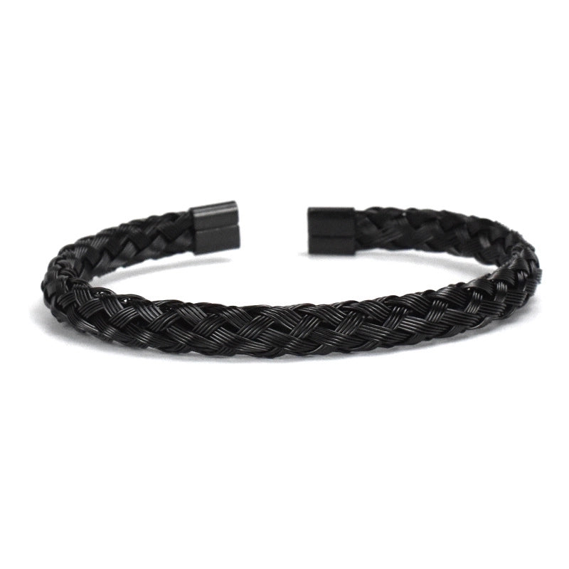 Bracciale Intreccio Nero