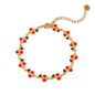 Bracciale Ciliegie Rosse