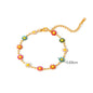 Bracciale Margherite Colorate