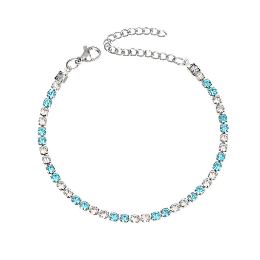 Bracciale Lady Brillante Azzurro