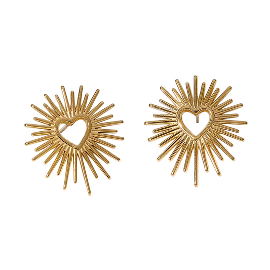 Orecchini con forma cuore